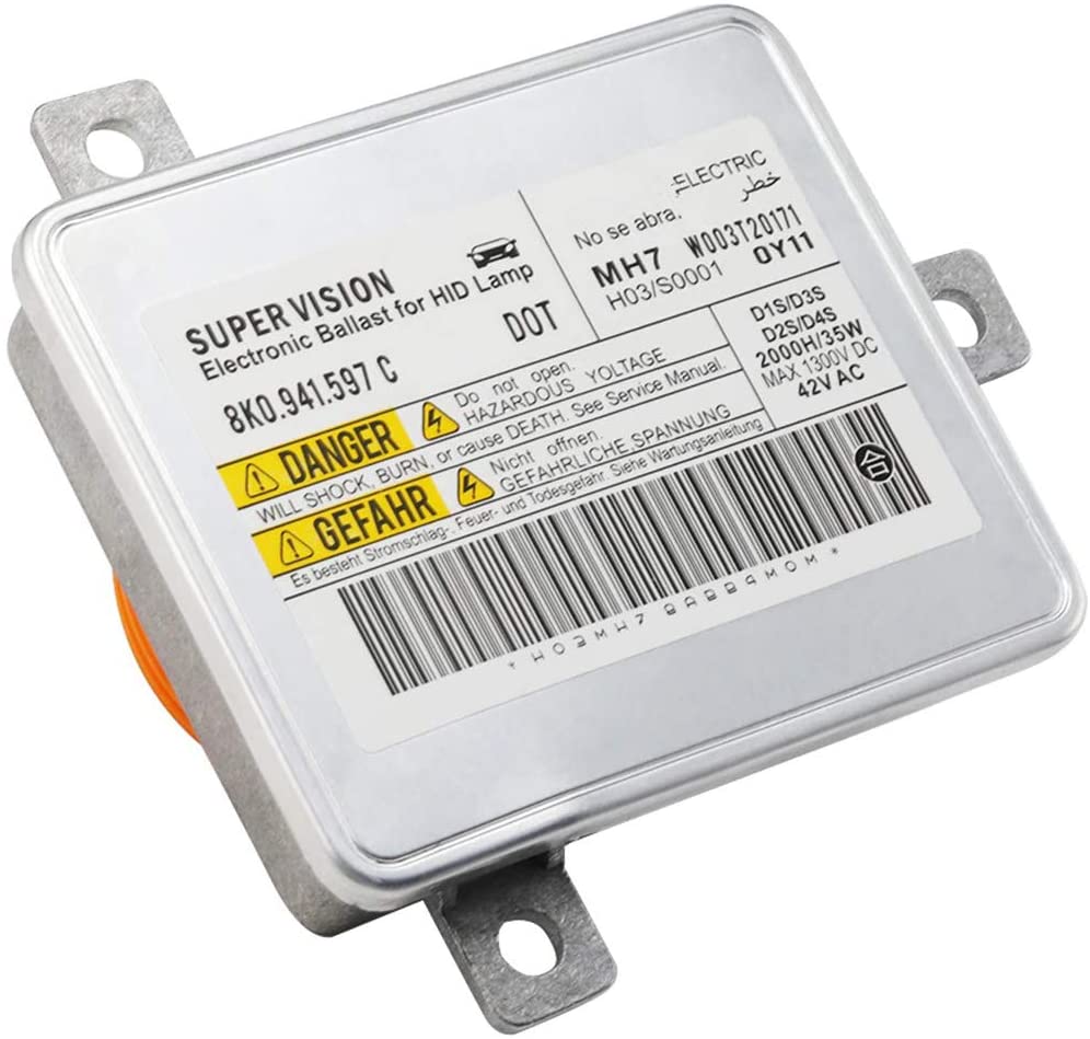 Factory HID OEM Direct Replacement Ballast for D1S/ D3S Part number 8K0941597