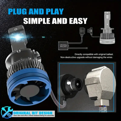 D2S LED OEM PLUG & PLAY BULBS