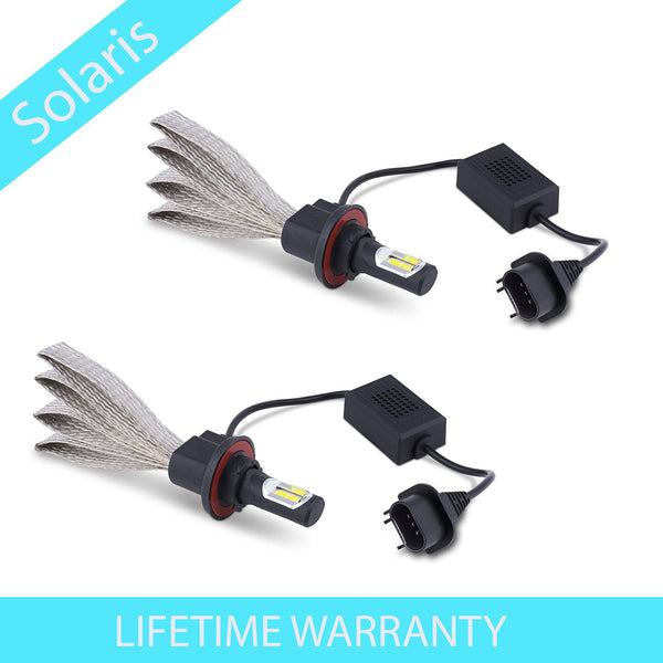 Solaris H13 LED Headlight Conversion Kit LED Light Street