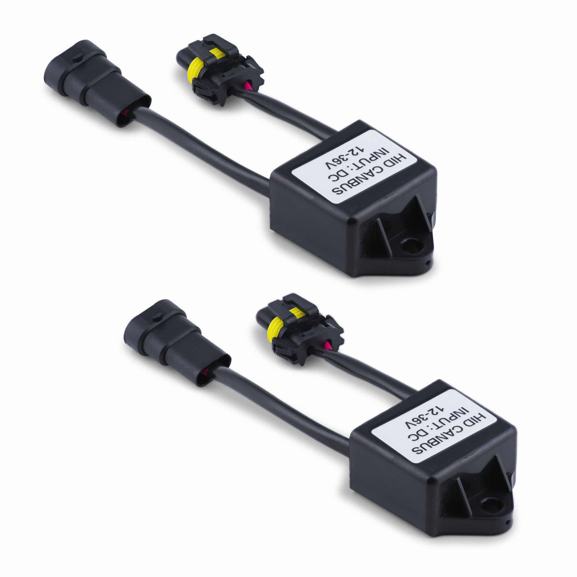 KIMISS Duokon 2pcs T10 LED Headlight Canbus Decoder Device Anti-Flicker  Resistors Error Canceller : : Automotive