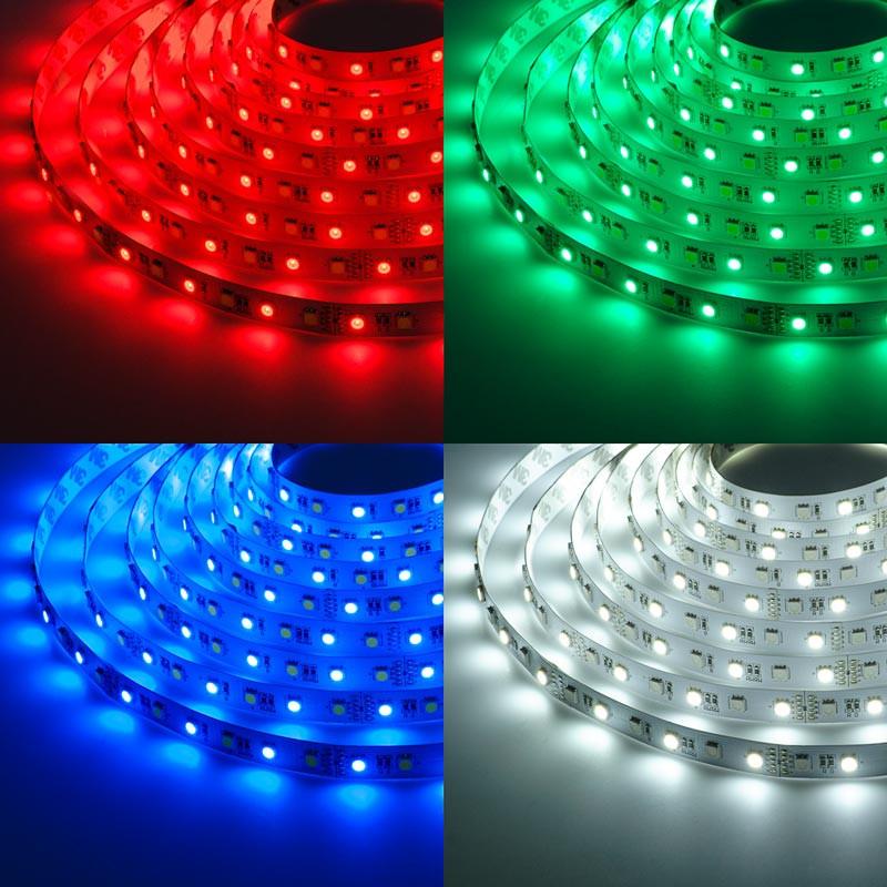 LED Strip RGB Multi Color LED with Controller Interior or Exterior