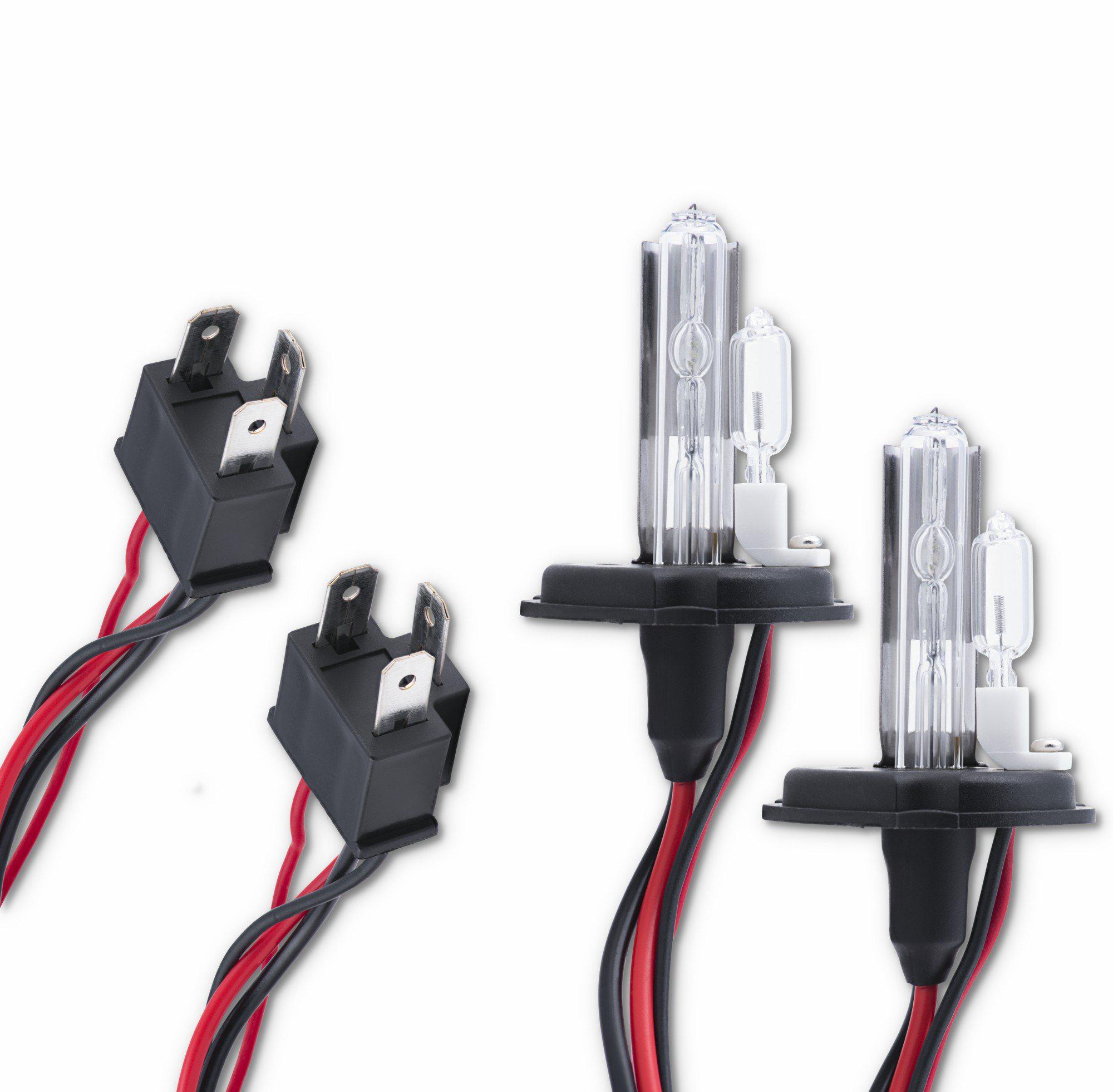 H4 HID Replacement Bulbs (Sold in Pairs)-Ledlightstreet